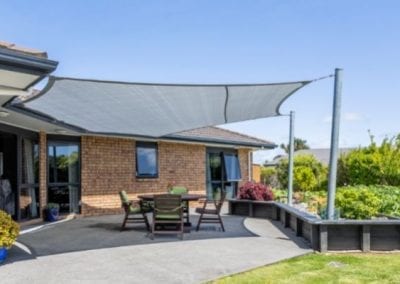 Garden Grey Shade Sail