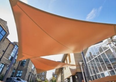 Shipley College Sail Shade